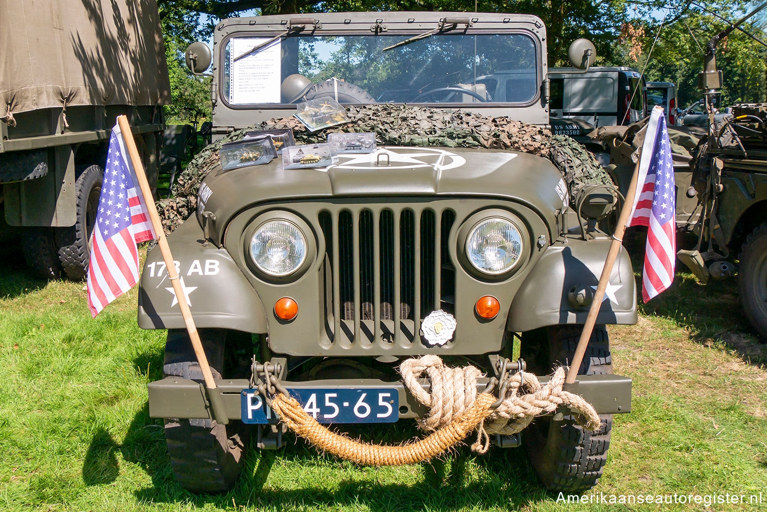 Jeep CJ-5 Swiss Army uit 1964